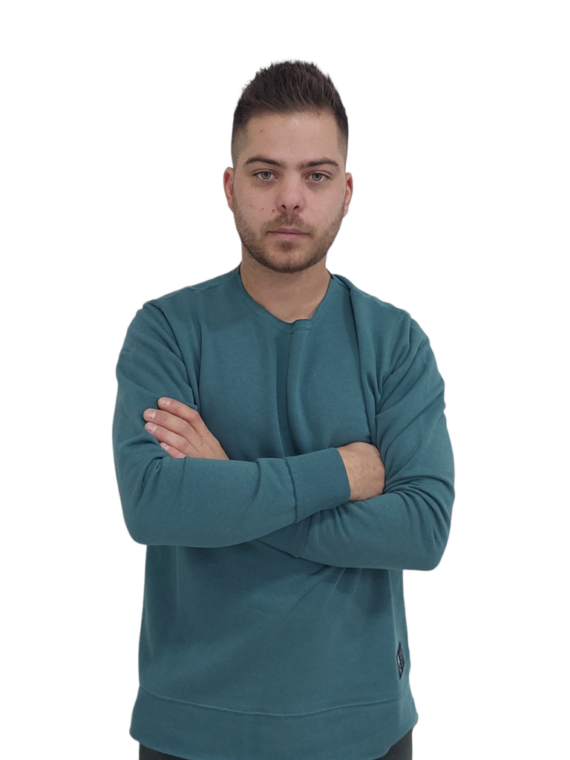 ASYMMETRICAL SWEATSHIRT