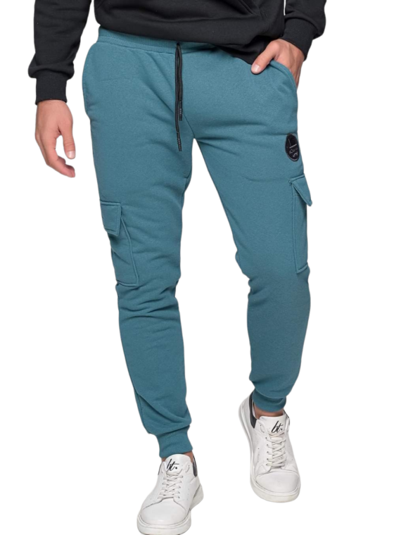 MEN'S FLUFFY CARGO SWEATSHIRT