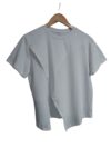 T-SHIRT WITH OPENING IN THE FRONT
