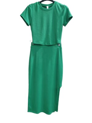 ΣΕΤ MIDI ΦΟΥΣΤΑ ΜΕ CROP TOP