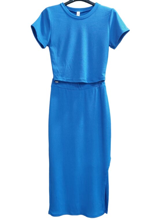 ΣΕΤ MIDI ΦΟΥΣΤΑ ΜΕ CROP TOP