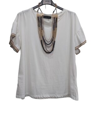 T-SHIRT WITH FLUSH SLEEVE