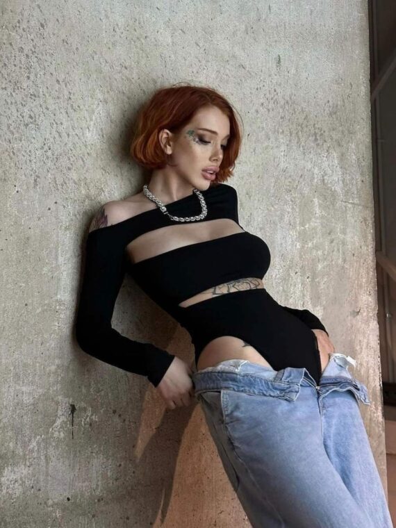 BODYSUIT WITH OPENINGS