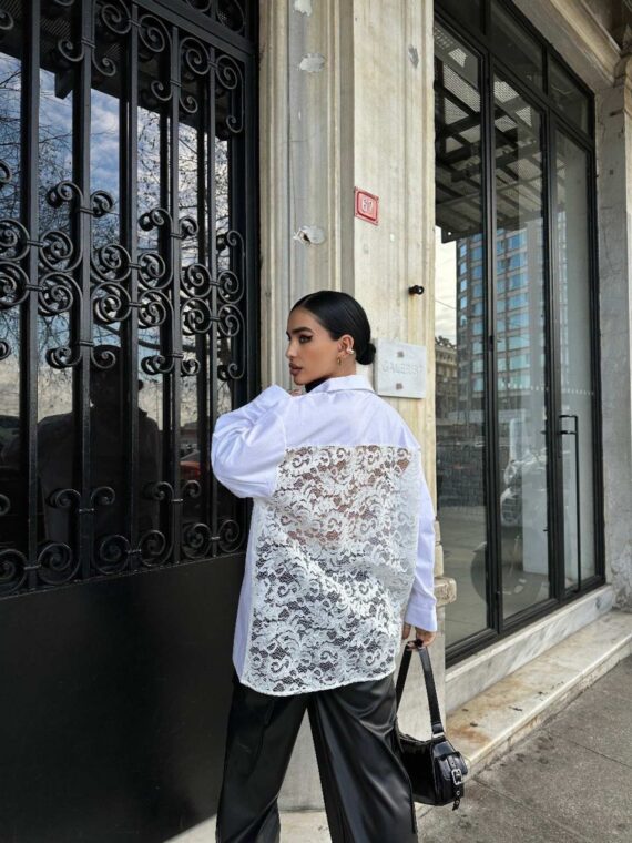 SHIRT WITH LACE
