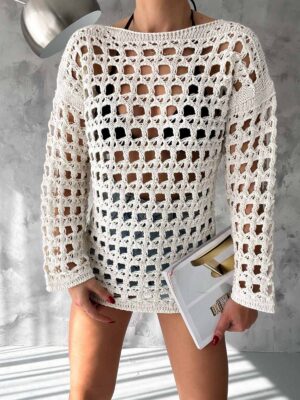 KNITTED BLOUSE