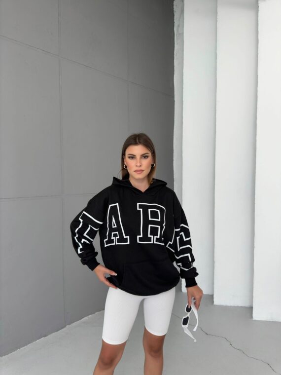 SWEATSHIRT WITH WOOD