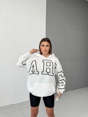 SWEATSHIRT WITH WOOD