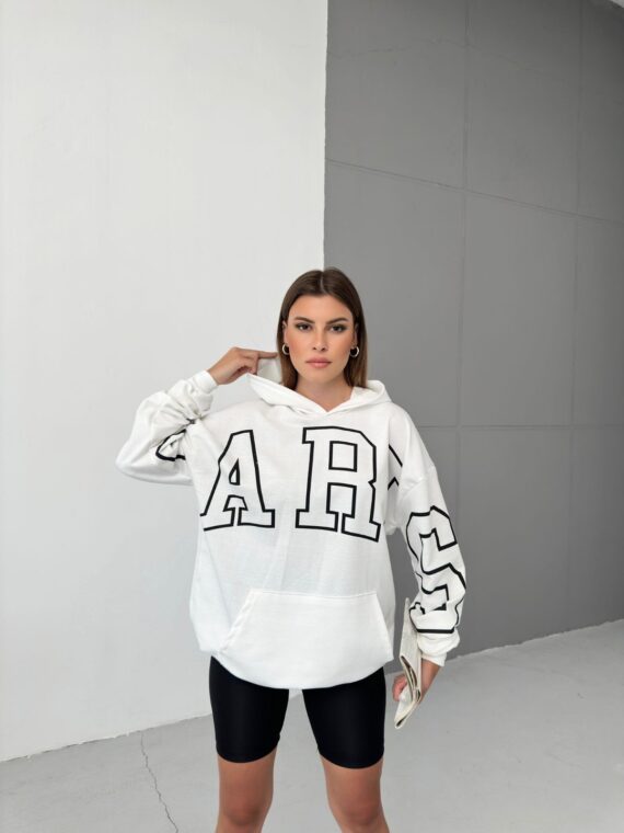 SWEATSHIRT WITH WOOD