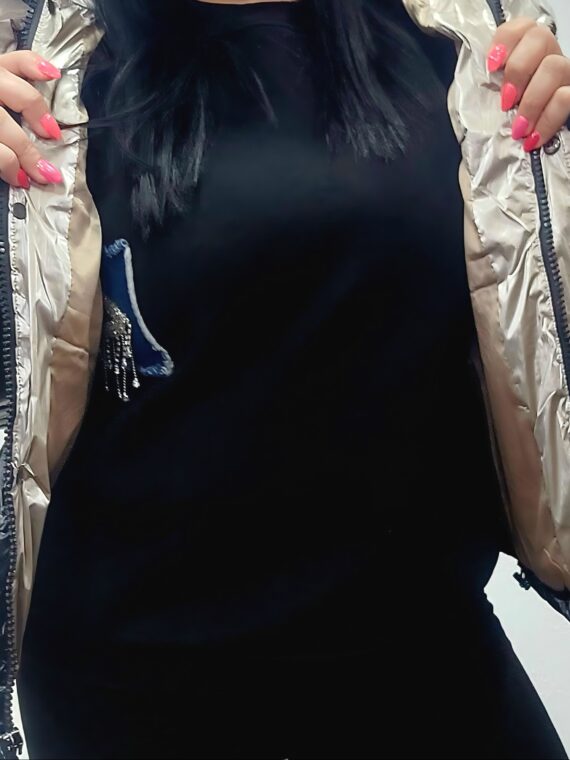 ΓΥΝΑΙΚΕΙΟ PUFFER ΓΥΑΛΙΣΤΕΡΟ