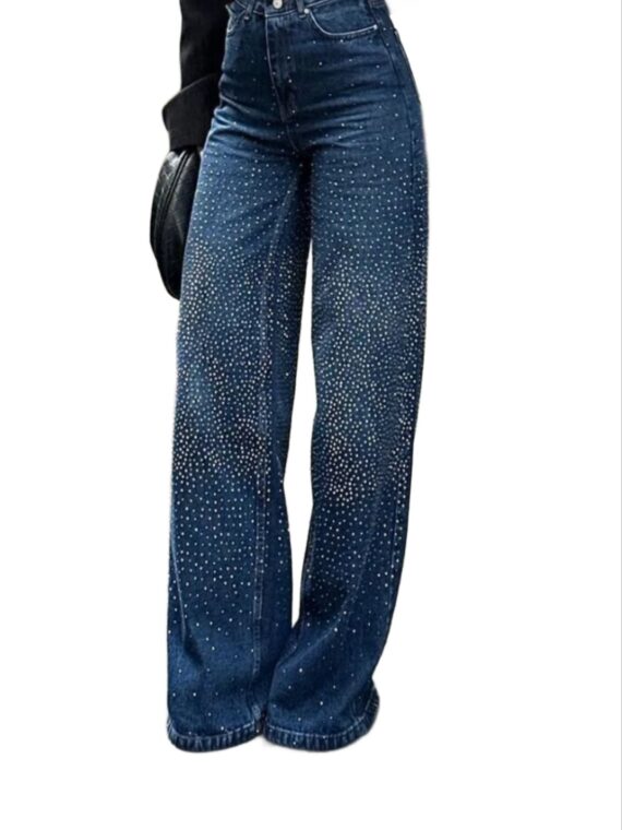 ΓΥΝΑΙΚΕΙΟ DENIM ΜΕ ΣΤΡΑΣ