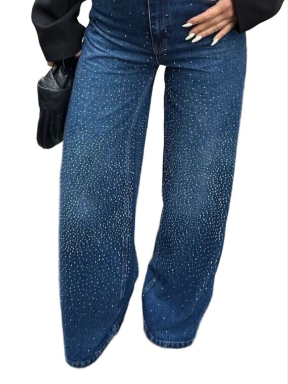 ΓΥΝΑΙΚΕΙΟ DENIM ΜΕ ΣΤΡΑΣ