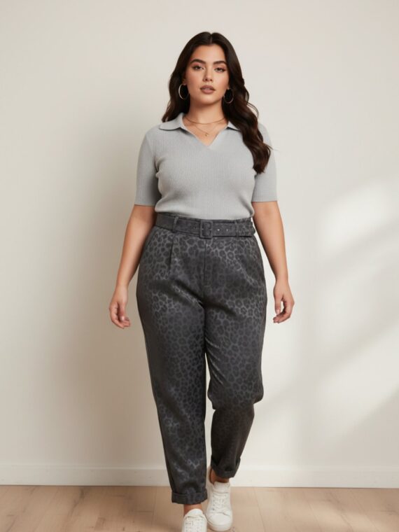 ΔΕΡΜΑΤΙΝΗ ΠΑΝΤΕΛΟΝΙ ANIMAL PRINT