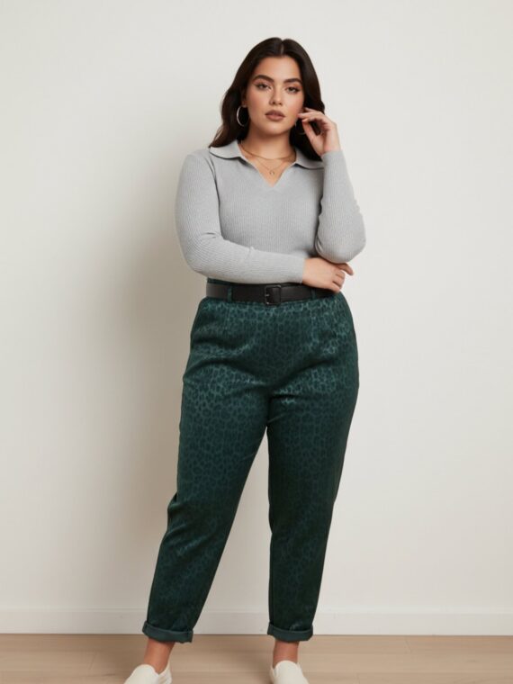 ΔΕΡΜΑΤΙΝΗ ΠΑΝΤΕΛΟΝΙ ANIMAL PRINT