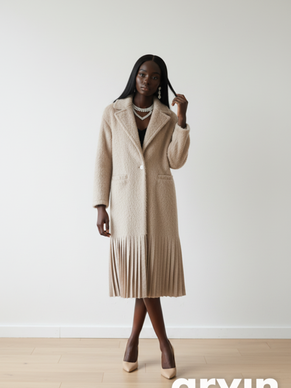 ΓΟΥΝΙΝΟ ΠΑΛΤΟ ΙΤΑΛΙΚΗΣ ΚΑΤΑΣΚΕΥΗΣ