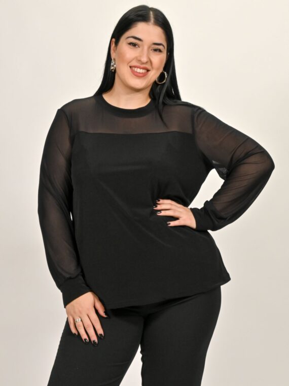 VOICE ΜΠΛΟΥΖΑ ΜΕ ΔΙΑΦΑΝΕΙΑ