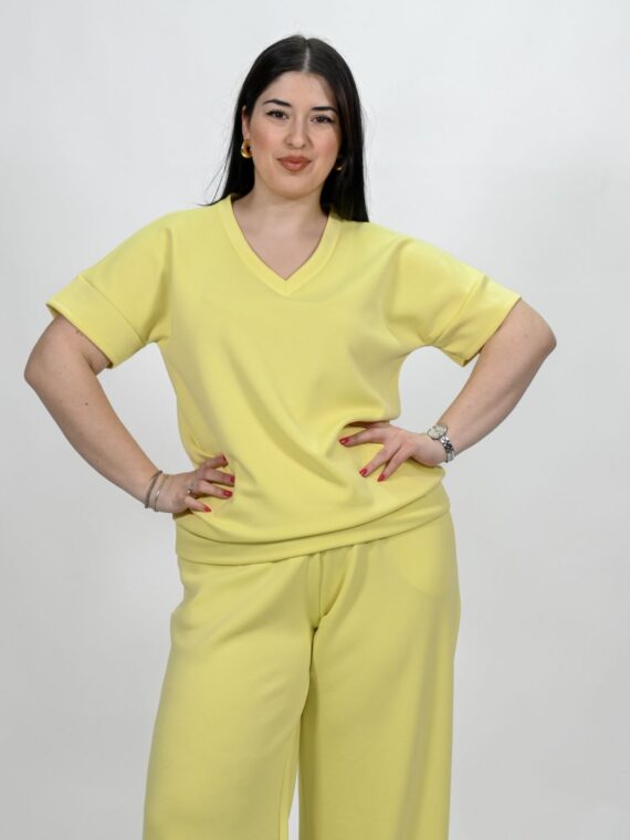 ΓΥΝΑΙΚΕΙΑ ΚΑΛΟΚΑΙΡΙΝΗ ΜΠΛΟΥΖΑ ΜΕ V